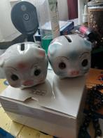 Twee vintage spaarvarkens, Ophalen of Verzenden