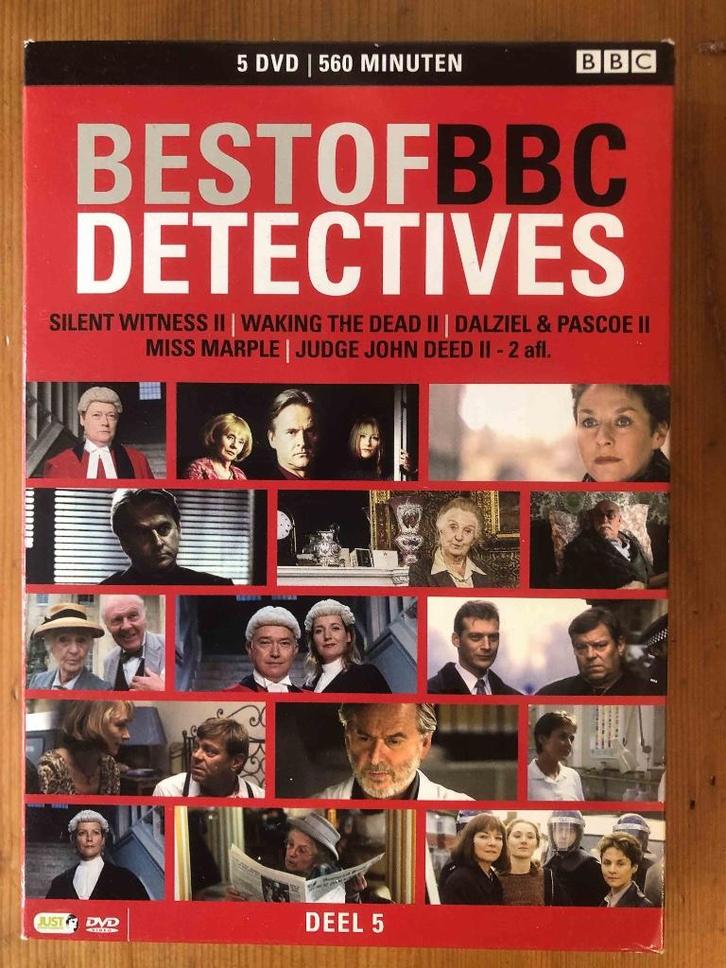 Best of BBC Detectives – deel 5  (5dvds), Cd's en Dvd's, Dvd's | Tv en Series, Zo goed als nieuw, Komedie, Alle leeftijden, Ophalen of Verzenden