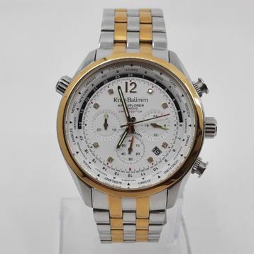 Krug Baümen Air Explorer Gold and Silver Watch beschikbaar voor biedingen
