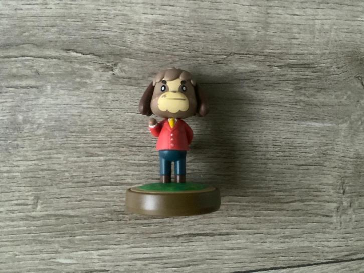 Nintendo Amiibo Digby - Animal Crossing, Spelcomputers en Games, Games | Nintendo Switch, Zo goed als nieuw, Avontuur en Actie