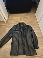 Leren Jas Heren Travellers Maat L, Kleding | Heren, Ophalen of Verzenden, Gedragen, Maat 52/54 (L), Zwart
