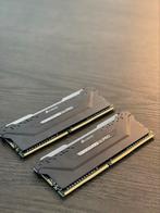 Corsair RGB ddr4 3000mhz werkgeheugen 2x 8gb, 16 GB, Desktop, Ophalen of Verzenden, Zo goed als nieuw