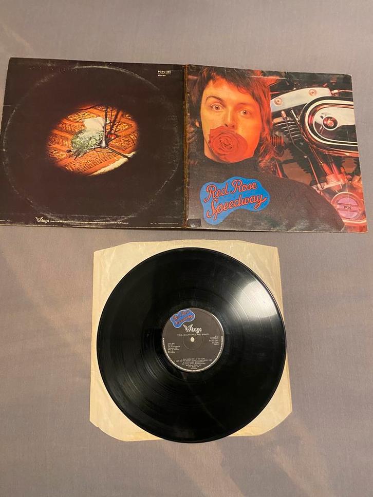 Paul McCartney Vinyl Red Rose, Cd's en Dvd's, Vinyl | Rock, Zo goed als nieuw, Poprock, Overige formaten, Ophalen of Verzenden