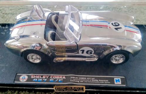 Shelby Cobra 427 S/C, Hobby en Vrije tijd, Modelauto's | 1:24, Zo goed als nieuw, Overige merken, Ophalen of Verzenden