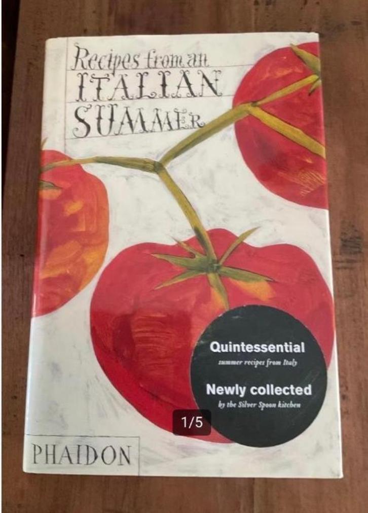 kookboek Italiaanse zomer keuken zilveren lepel taal Engels, Boeken, Kookboeken, Zo goed als nieuw, Italië, Ophalen of Verzenden