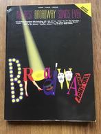 The Best Broadway Songs 254 pagina’s 53 songs als nieuw, Muziek en Instrumenten, Bladmuziek, Zang, Ophalen of Verzenden, Zo goed als nieuw