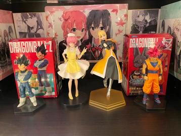 4x Anime Figures voor maar €18,00!  beschikbaar voor biedingen