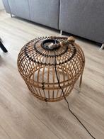 Riviera Maison San Carlos Bamboe Hanglamp, Huis en Inrichting, Lampen | Hanglampen, Ophalen, Zo goed als nieuw, Hout, Minder dan 50 cm