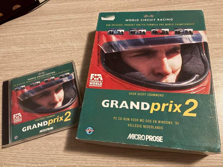 Formule 1 & Grand Prix 2 PC Games, Spelcomputers en Games, Games | Pc, Gebruikt, Racen en Vliegen, 1 speler, Ophalen of Verzenden