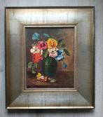 Van Rijn - Stilleven met viooltjes in een vaas, Antiek en Kunst, Kunst | Schilderijen | Klassiek, Ophalen of Verzenden