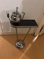 Art Deco Sigaretten Tafeltje, Huis en Inrichting, Tafels | Sidetables, Ophalen, Gebruikt, Minder dan 25 cm, Art Deco
