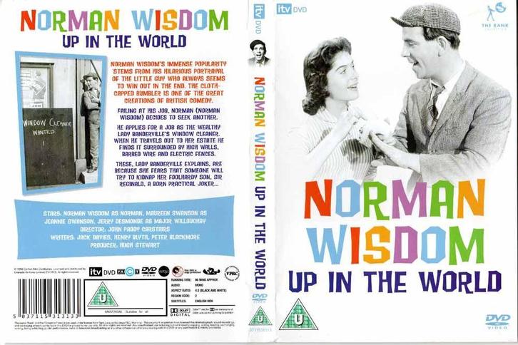 Up in the World 1956 DVD Norman Wisdom, Maureen Swanson, Cd's en Dvd's, Dvd's | Klassiekers, Zo goed als nieuw, Overige genres