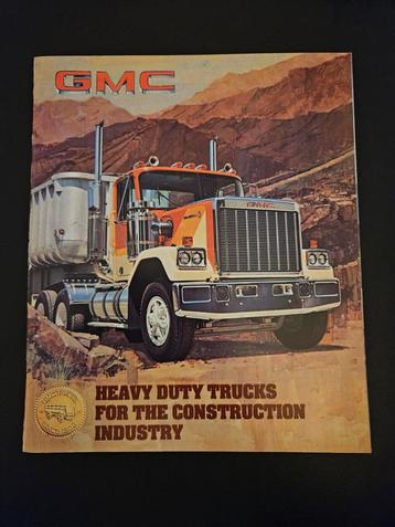 Brochure GMC Heavy Duty Trucks 1982 USA  beschikbaar voor biedingen