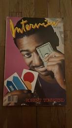 2,stuks  Interview magazine, Verzenden, Gelezen, Muziek, Film of Tv