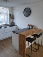 Zuiver Time Bandit Klok Grijs, Huis en Inrichting, Ophalen, Zo goed als nieuw, Wandklok