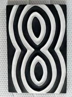 Burundese Kleikunst op Hout - 20x30, Antiek en Kunst, Ophalen of Verzenden