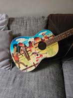 Recording King Western Gitaar met Cowboy Design, Muziek en Instrumenten, Snaarinstrumenten | Gitaren | Akoestisch, Ophalen of Verzenden