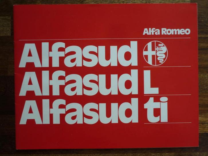 Alfa Romeo Alfasud, Alfasud L en Alfasud ti (1975), Boeken, Auto's | Folders en Tijdschriften, Nieuw, Alfa Romeo, Ophalen of Verzenden