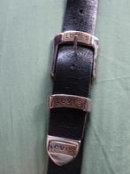 3.5 cm Zwart soepel lederen riem Levi's riem, Kleding | Heren, Verzenden, 105 tot 115 cm, Riem of Ceintuur, Gedragen