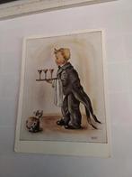 BERT.   JONGE. OBER. MET HOND. 1959, Ophalen of Verzenden, 1940 tot 1960, Overige thema's