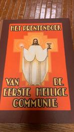 Het prentenboek van de eerste heilige communie, Antiek en Kunst, Ophalen of Verzenden
