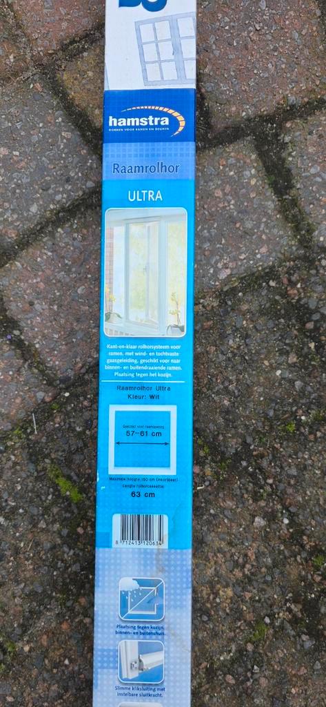 Hamstra Raamrolhor Ultra - Nieuw in verpakking, Doe-het-zelf en Verbouw, Deuren en Horren, Ophalen