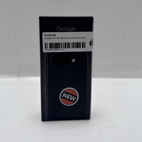 Google PIxel 9A 128GB Zwart | Nieuw In doos, Telecommunicatie, Mobiele telefoons | Overige merken, Nieuw