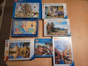 Diverse Puzzels - Ravensburger & Meer beschikbaar voor biedingen