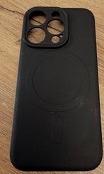 Mobigear flexibel Magsafe backcover iphone 15 pro, Ophalen of Verzenden, Zo goed als nieuw, Frontje of Cover