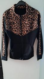 Mooie  tjilpak panter  print, Ophalen, Zo goed als nieuw, Maat 38/40 (M), Bruin