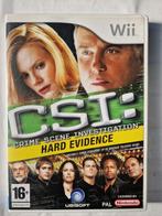 CSI crime scene investigation HARD EVIDENCE, Spelcomputers en Games, Games | Nintendo Wii, Gebruikt, Ophalen of Verzenden