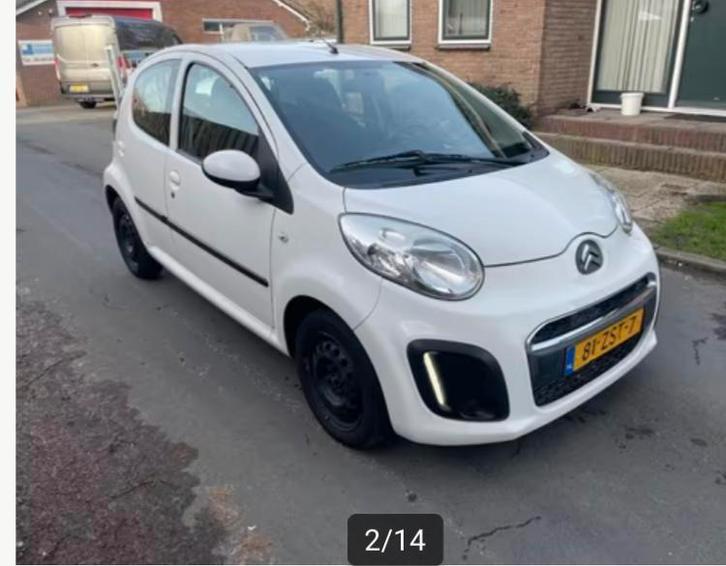 Citroën C1 1.0i 68PK 5D 2013 Wit, Auto's, Citroën, Particulier, C1, Benzine, Euro 4, A, Hatchback, Handgeschakeld, Origineel Nederlands