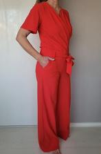 Studio Anneloes Mia jumpsuit met wijde pijp S Travel Rood, Maat 38/40 (M), Studio Anneloes, Ophalen of Verzenden, Zo goed als nieuw