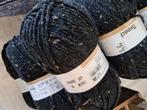 Zeeman Tweed Wol - zwart en creme, Ophalen of Verzenden, Nieuw, Breien of Haken, Wol of Garen