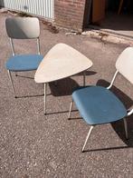 Vintage rawi tafel en stoeltjes jaren 50, Ophalen, Huis en Inrichting