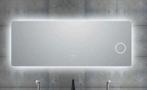 Badkamer Led spiegel anti condens 140x60 met vergrootglas, Ophalen, Overige typen, Nieuw, Minder dan 100 cm