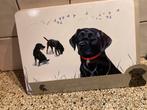 Set van 5 placemats hond, Ophalen of Verzenden, Zo goed als nieuw, Bord