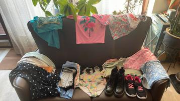 Meisje kleding en schoenen pakket 31 stuks voor €29 beschikbaar voor biedingen