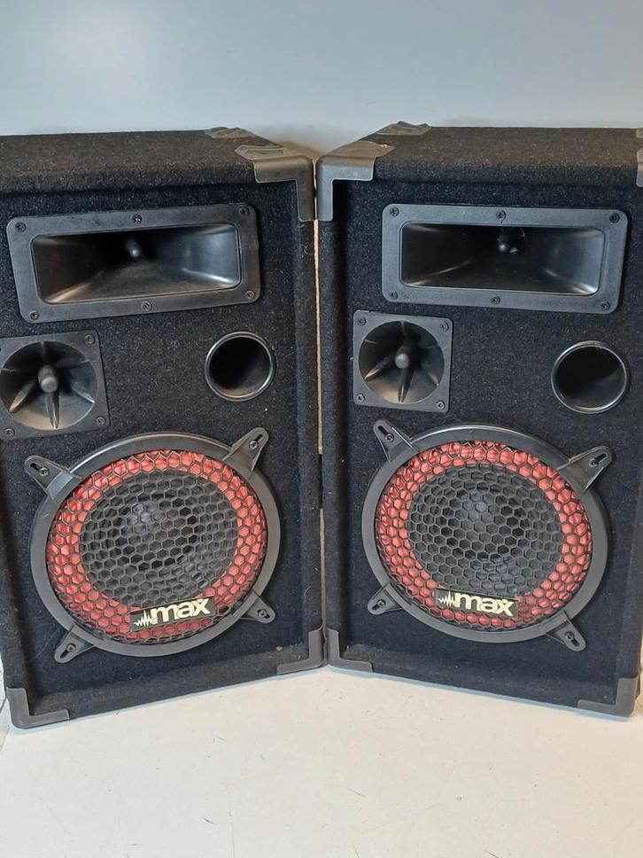 Max XEN 3508 PA Speakers - 500W - Goede Staat, Muziek en Instrumenten, Versterkers | Keyboard, Monitor en PA, Gebruikt, P.A., 500 tot 1000 watt