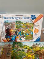 Ravensburger Puzzel - Het Ridderkasteel, Ophalen, Meer dan 50 stukjes, Zo goed als nieuw, 4 tot 6 jaar