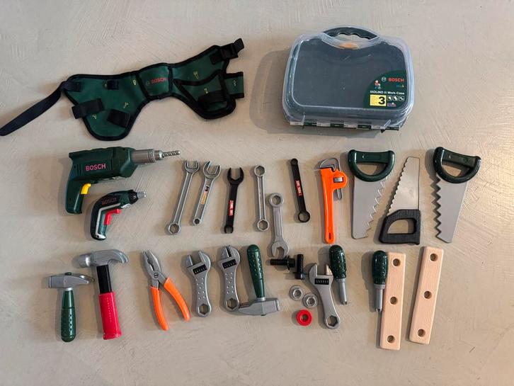 Kinderspeelgoed Gereedschap Bosch - Defecte Boormachines, Kinderen en Baby's, Speelgoed | Overig, Gebruikt, Jongen of Meisje, Ophalen of Verzenden