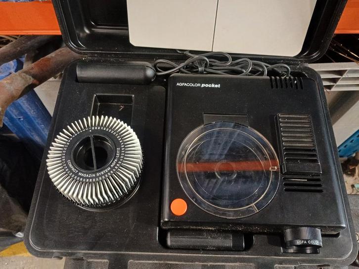 Afga color pocket diaprojector, Audio, Tv en Foto, Diaprojectors, Gebruikt, Ophalen