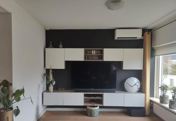 IKEA BESTÅ kastenwand/tv meubel, Huis en Inrichting, Kasten | Televisiemeubels, Gebruikt, Minder dan 100 cm, 25 tot 50 cm, Ophalen