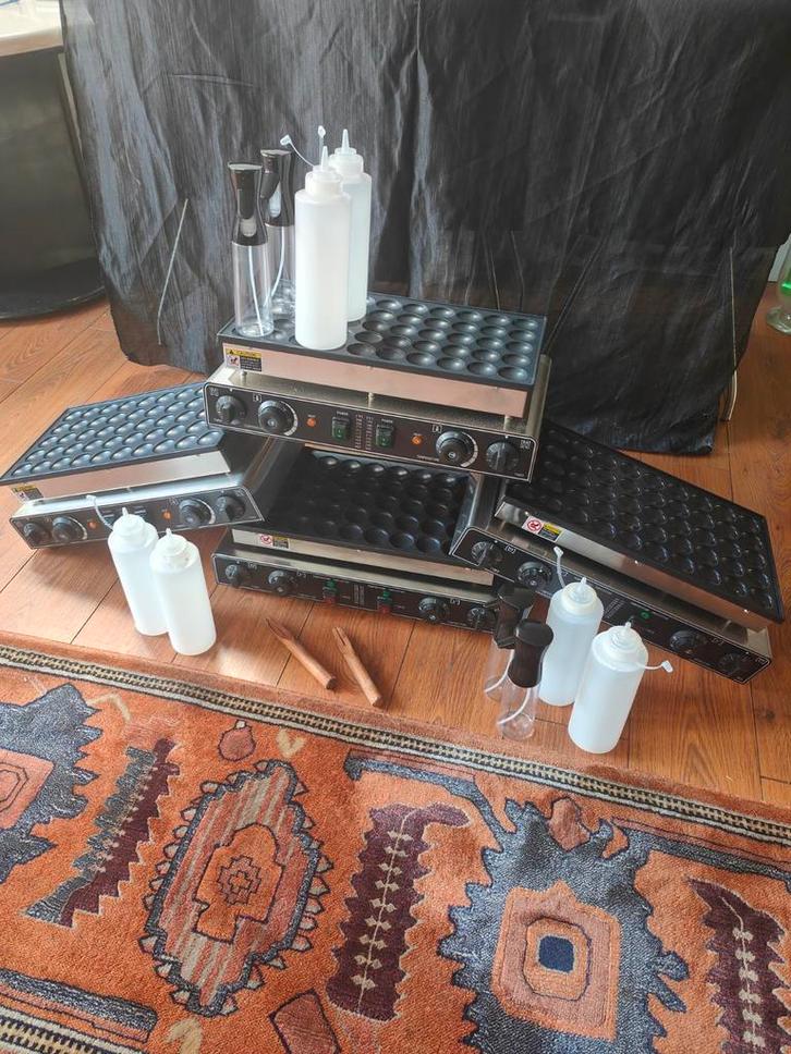 Poffertjes plaat te huur poffertjesplaat, Hobby en Vrije tijd, Feestartikelen | Verhuur, Zo goed als nieuw, Overige, Ophalen