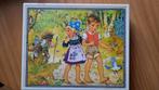 Retro Vintage Eichhorn blokpuzzel | puzzel hout sprookjes, Ophalen of Verzenden, Gebruikt