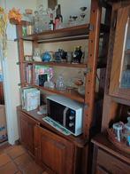 Houten Kast met Planken, Ophalen, 100 tot 150 cm, Landelijk, 150 tot 200 cm