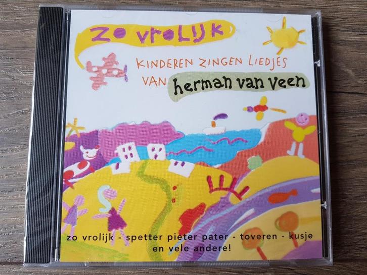 Cd Zo vrolijk - Kinderen zingen liedjes van Herman van Veen, Cd's en Dvd's, Cd's | Kinderen en Jeugd, Zo goed als nieuw, Tot 2 jaar