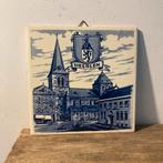 Oud Blauw Tegeltje Heerlen 15x15, Ophalen of Verzenden