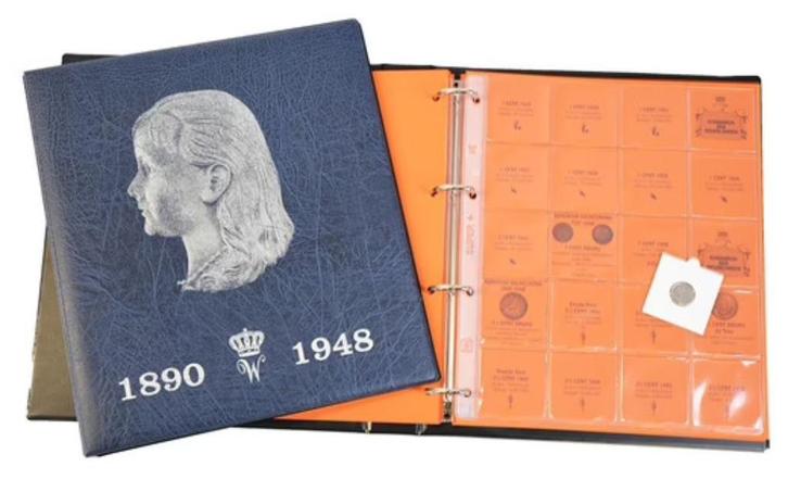 Hartberger Wilhelmina deel 2 voordruk album 1890-1948, Postzegels en Munten, Munten | Nederland, Losse munt, Overige waardes, Koningin Wilhelmina