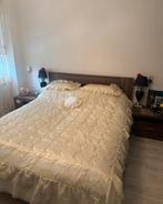 Complete 2 Persoons Slaapkamer Set, Huis en Inrichting, Bruin, Tweepersoons, Ophalen of Verzenden, Zo goed als nieuw